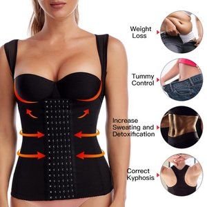 Women Corset vest style body shaper female postpartum(M)